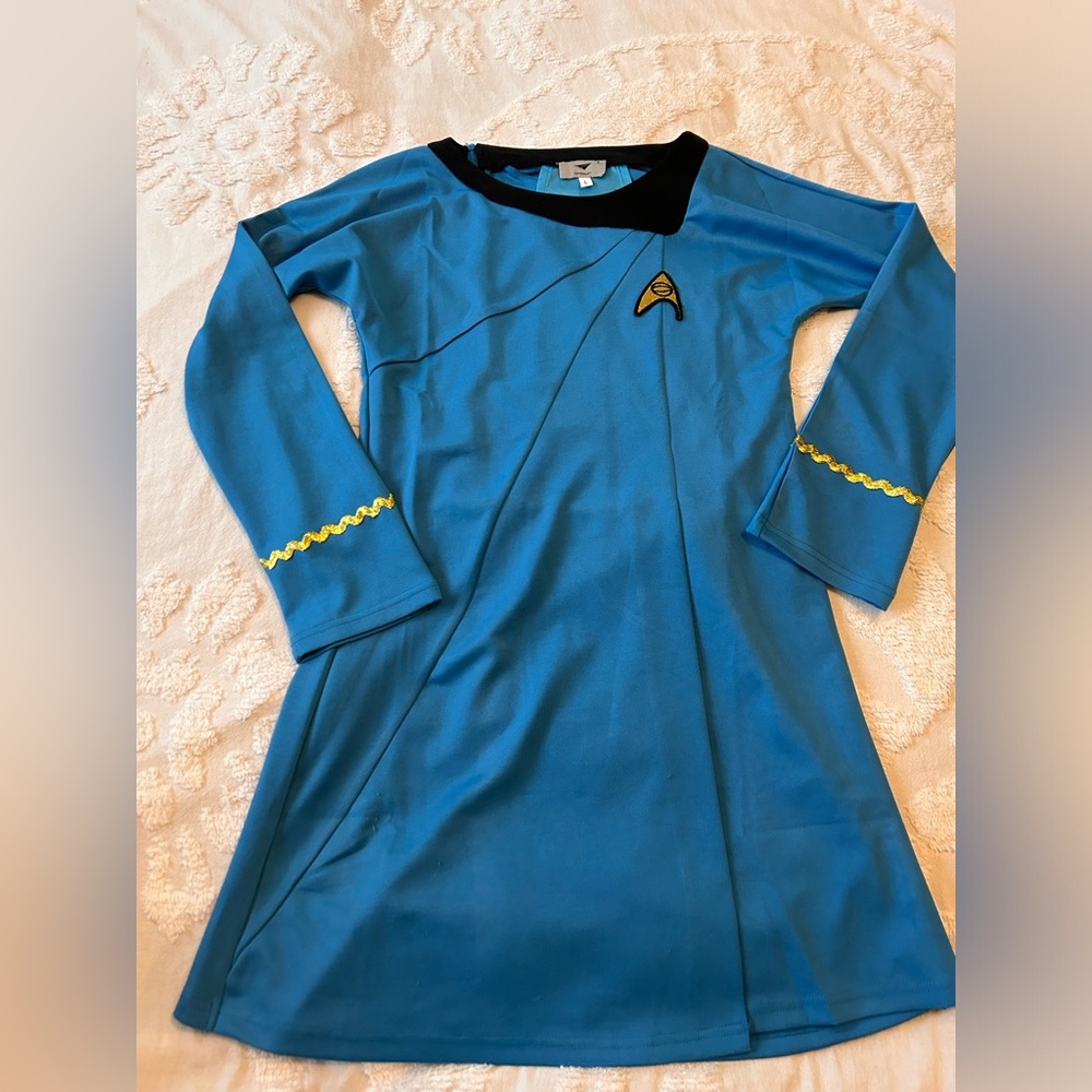 Starfleet Uniform Blue Medical Spock Cosplay